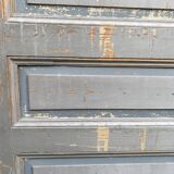 Two single-sided closet doors in solid fir XX century