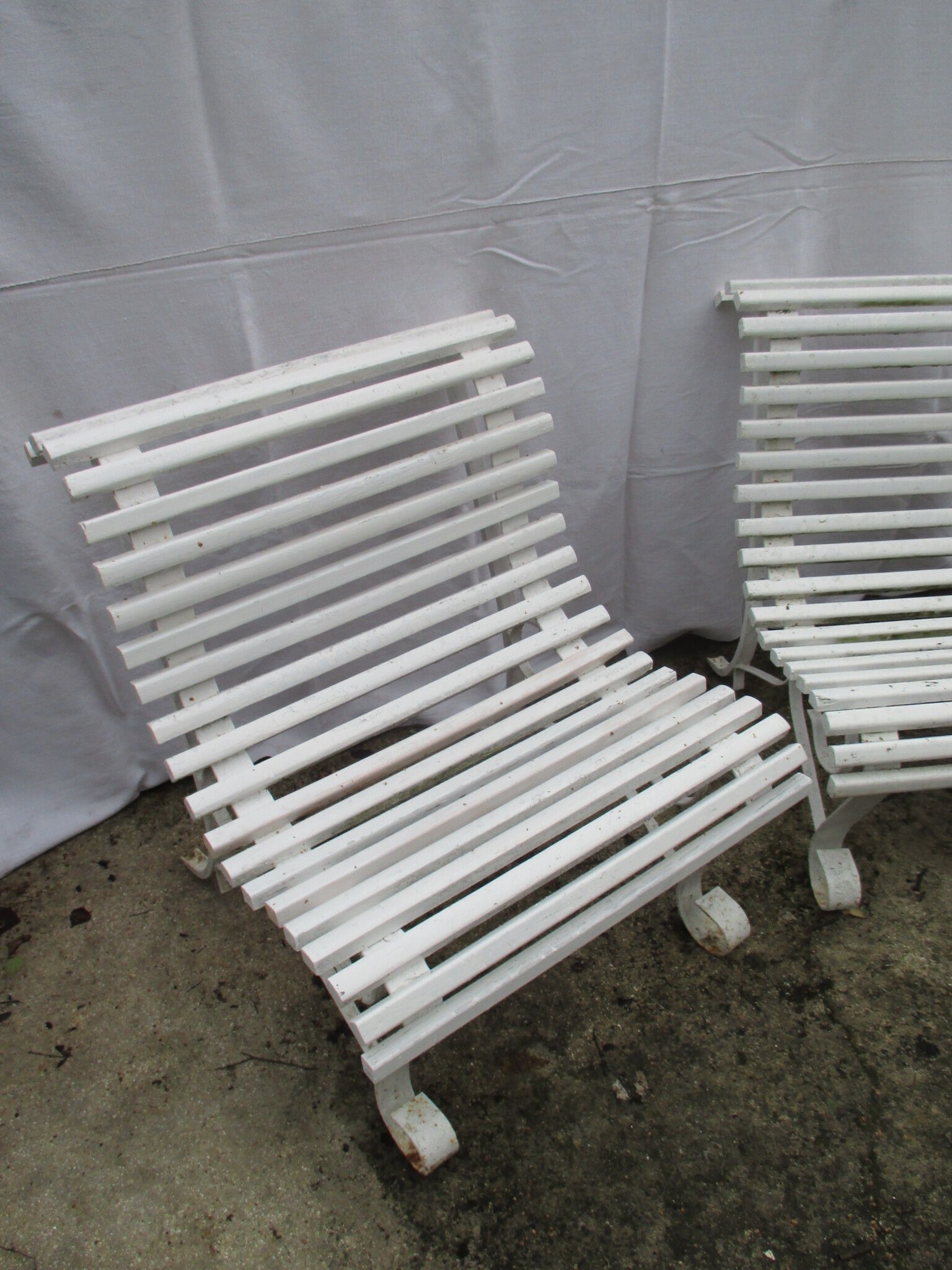 Pair of benches from the 1950