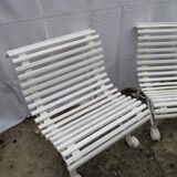 Pair of benches from the 1950