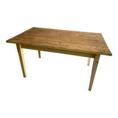 Vintage wooden farm table