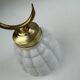 Ancienne applique en opaline vintage
