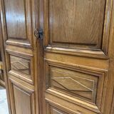 Small antique wardrobe - Mid 19th century