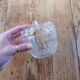 Vintage glass candy box from Reims