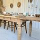 Table de ferme avec rallonges
