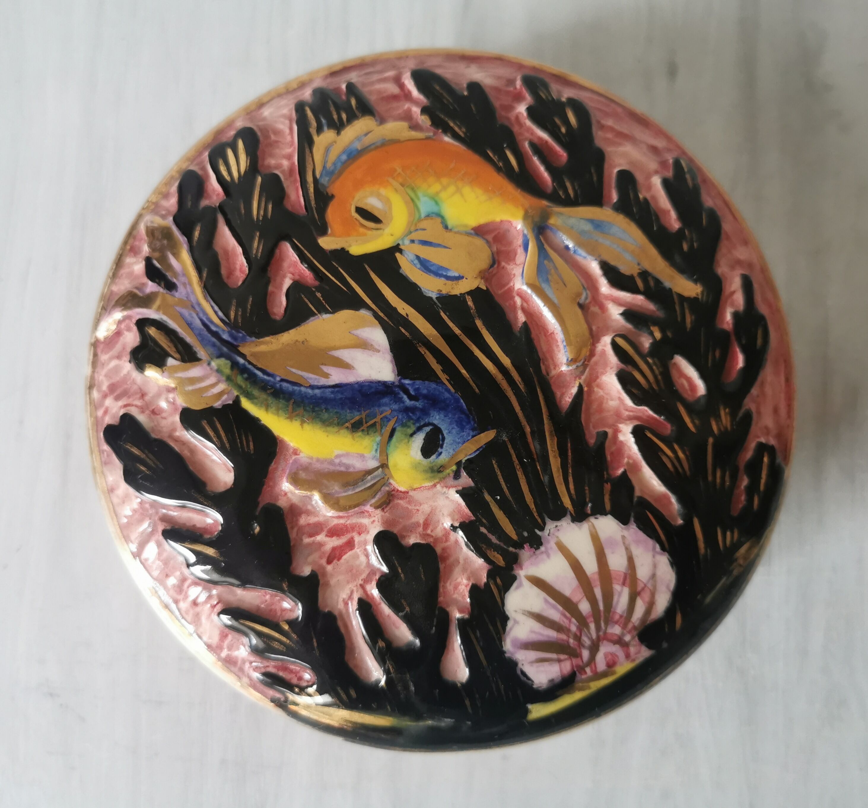 Bonbonnière Lamarche fish