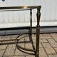 gold-plated brass coffee table