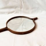 Double-sided Danish mirror, Bech & Starup for Den Permanente