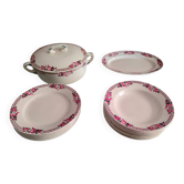 Antique tableware ceranor st amand