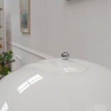 White Panthella lamp