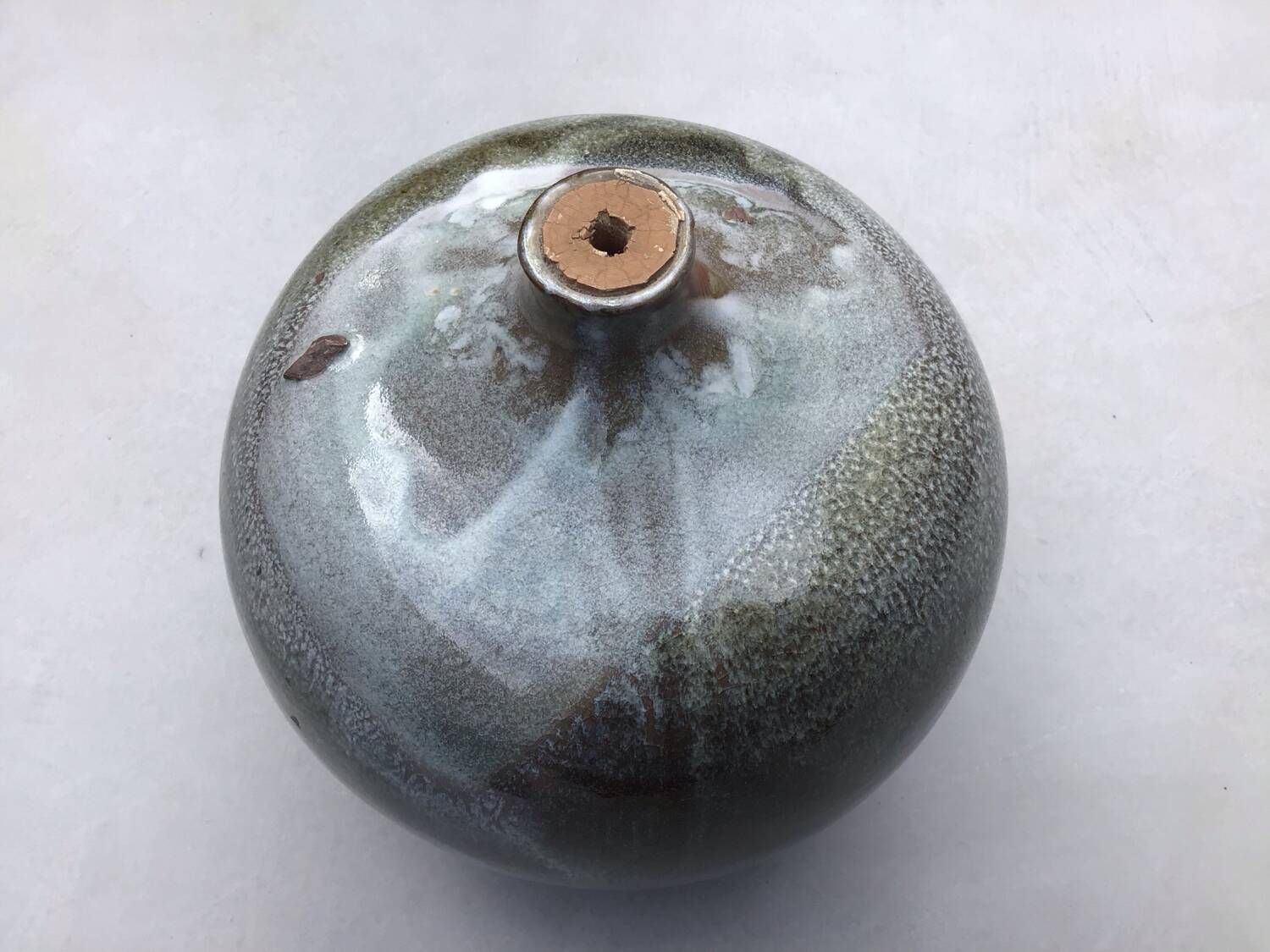 Ceramic ball lamp base