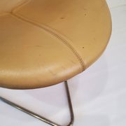 "Pussycat" chair design by Kwok Hoi Chan in leather
