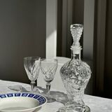 Small triangular glass ashtray France Reims