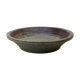 Bowl, hand-turned glazed stoneware catchall signed PY.