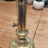 Bougeoir en laiton doré