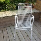 Pair of garden armchairs