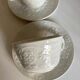 Set of 2 cups lunch XL 1960 ceramic Ginori Italian work