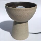Ceramic stoneware floor lamp