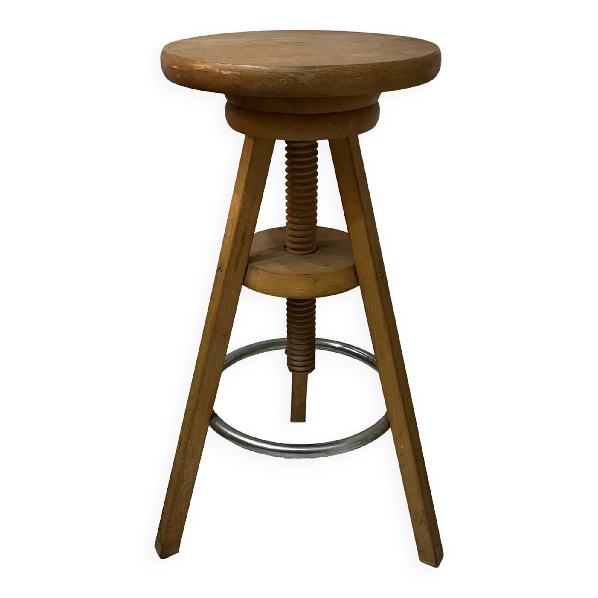 Vintage wooden stool
