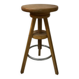 Vintage wooden stool