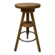 Tabouret vintage en bois
