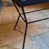 Metal coffee table and tiles year 50