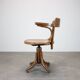 1993 ton czechoslovakia bentwood swivel armchair in the thonet tradition