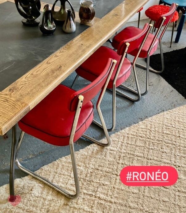 6 Ronéo chairs