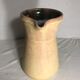 Old Accolay ceramic beige ceramic jug intage