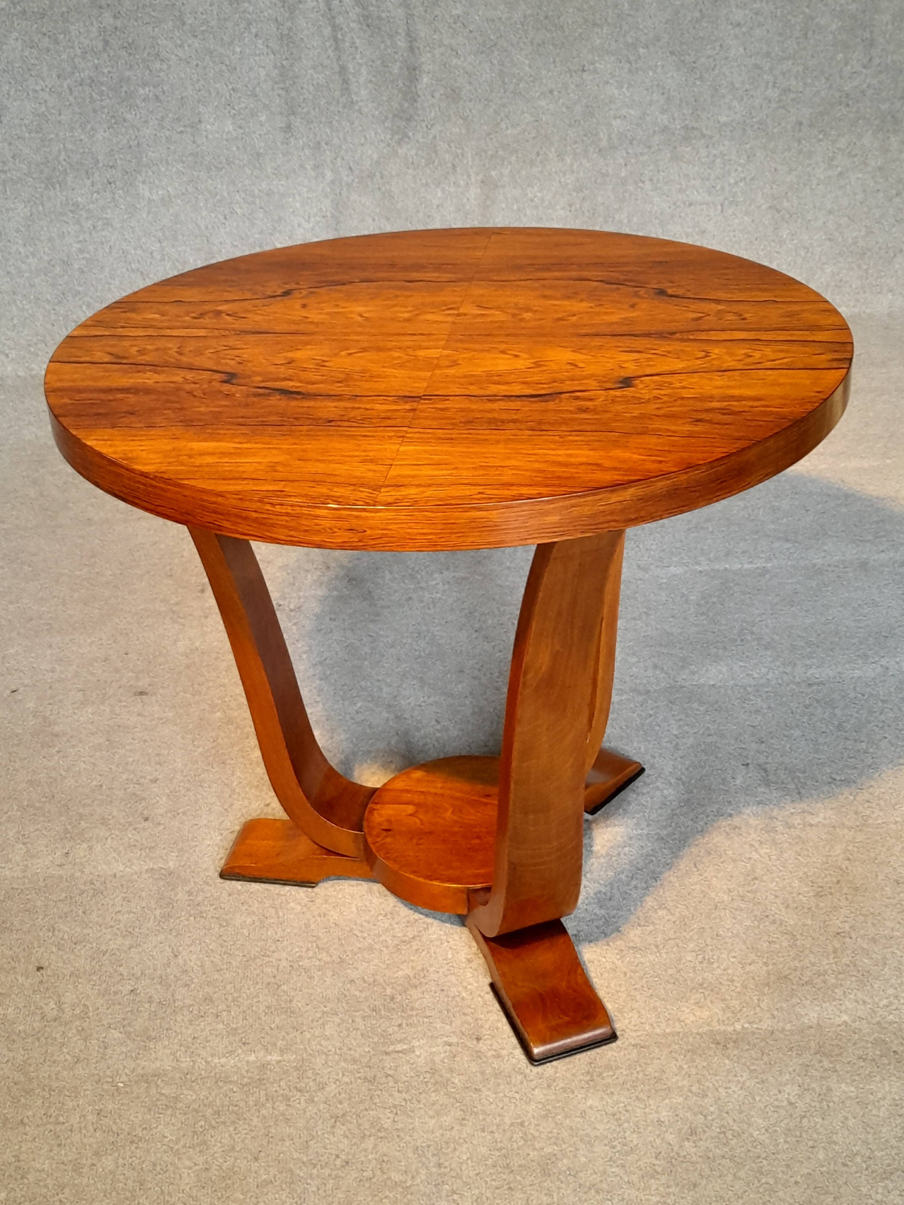 Art Deco pedestal table