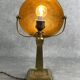 Lampe de table en laiton dans le style de la sécession viennoise