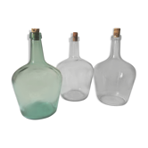 Trio of demijohns