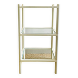 Off-white Bakelite shelf by Makio Hasuike for Gedy 1970