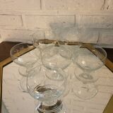 Vintage stemmed glasses