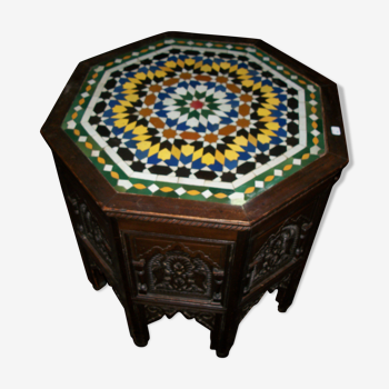 Zellige Moroccan table