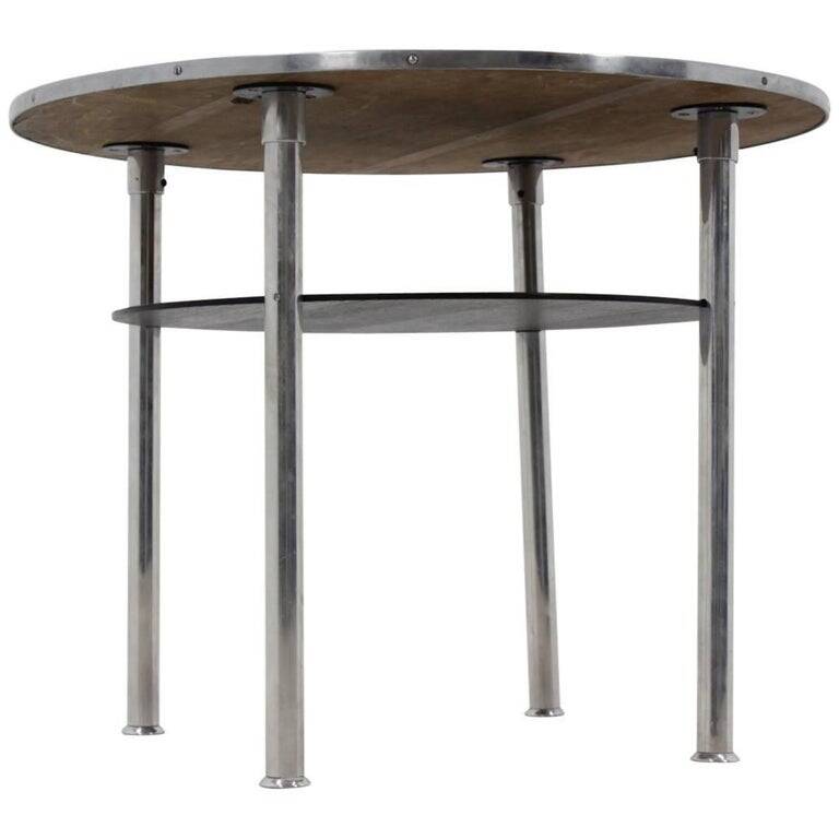 Table Bauhaus Chrome, Fonctionnalisme, années 1930