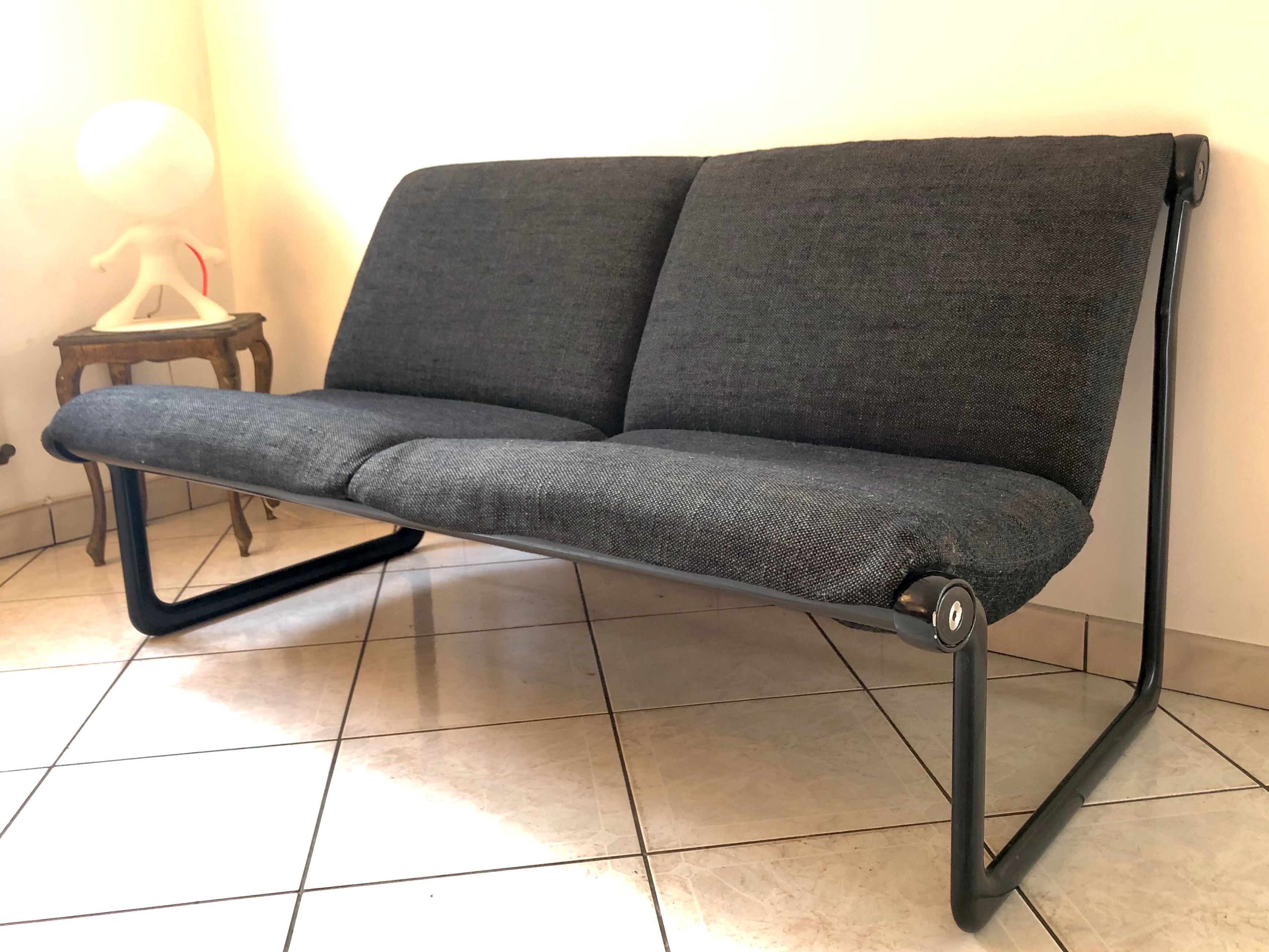 Knoll Sling 2-seater sofa design Bruce Hannah - Andrew Morrison vintage 70