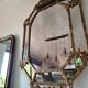 Venetian mirror with art deco parcloses 117 x 72 cm