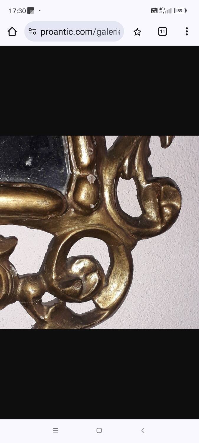 Venice Renaissance mirror 19th