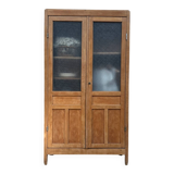 Large glass cabinet with hanging space