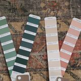 Vintage Turkish Oushak Rug Handwoven 52x712 cm