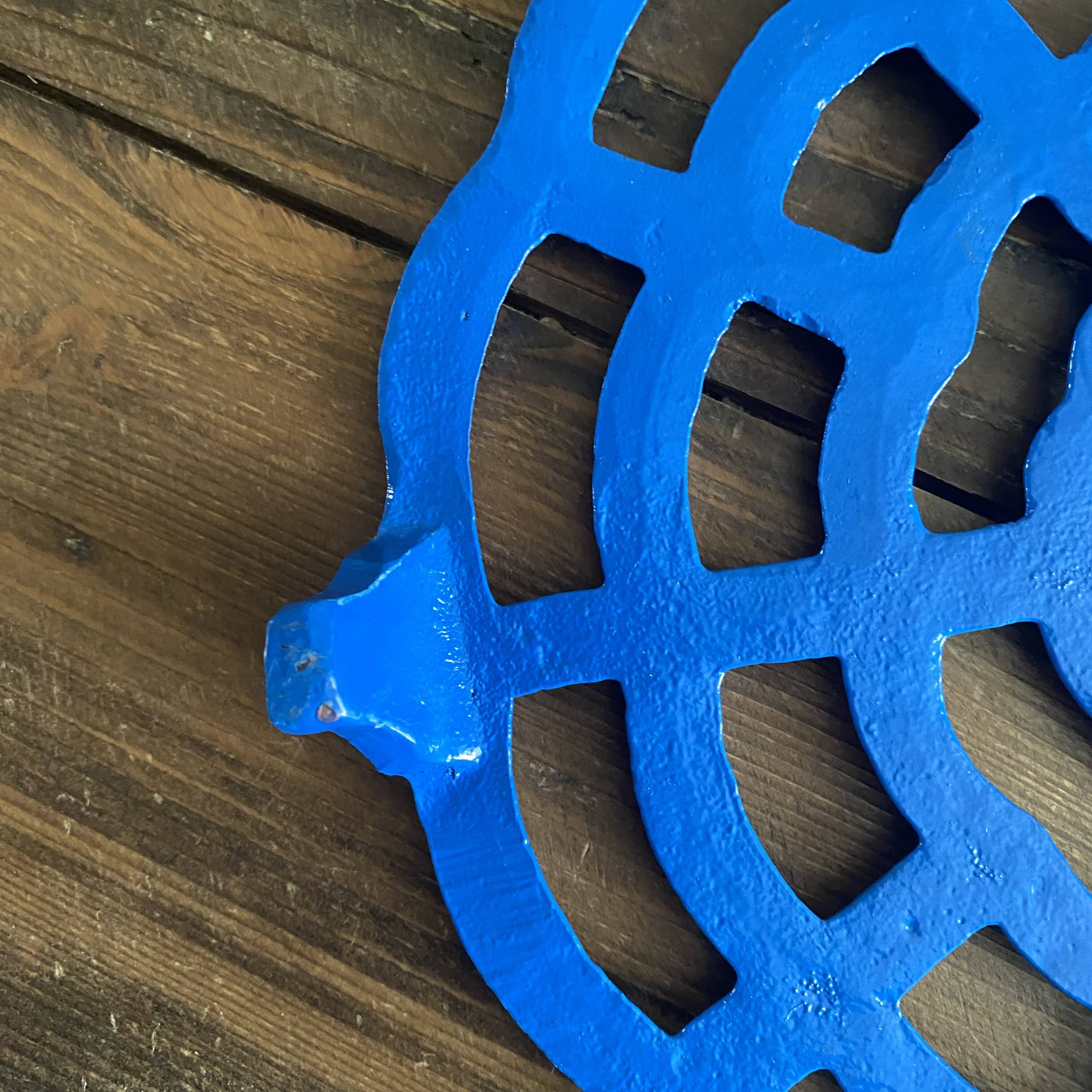 Old cast iron trivet