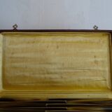 12 couteaux anciens Art déco corne et acier inoxydable en écrin