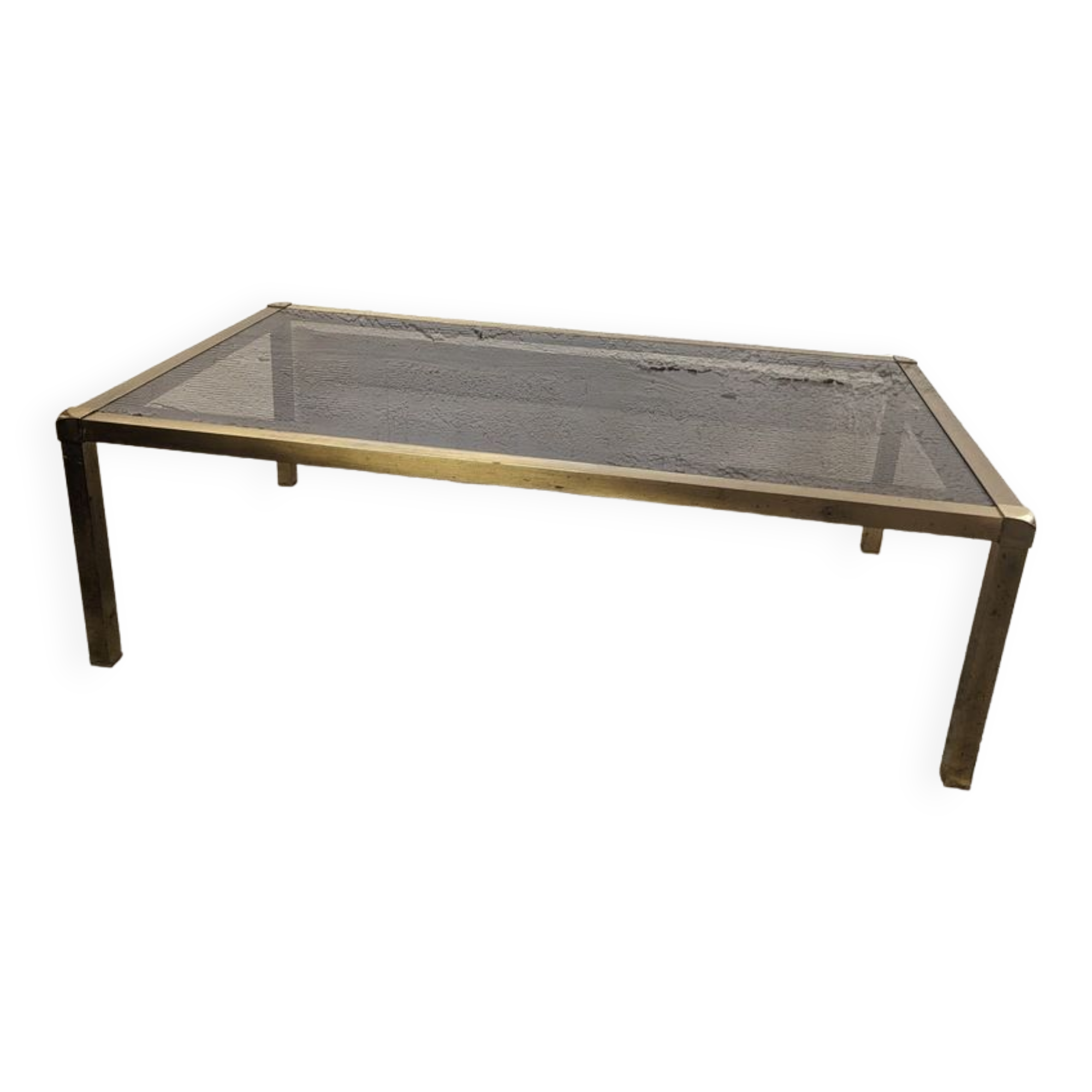 Golden coffee table