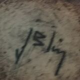 Lamp Jacques Blin ceramic