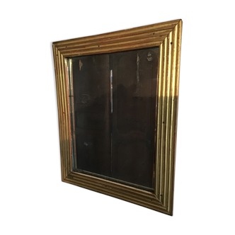 Miroir doré 19 eme 44x51cm