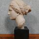 Rare terracotta sculpture depicting the Head of Aphrodite of Cnidus by Praxiteles