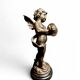 Moreau (after), bronze the angel with cymbals signed 20th century