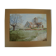 Eglise à la campagne - Aquarelle signée
