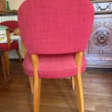 Set of 3 small retro armchairs