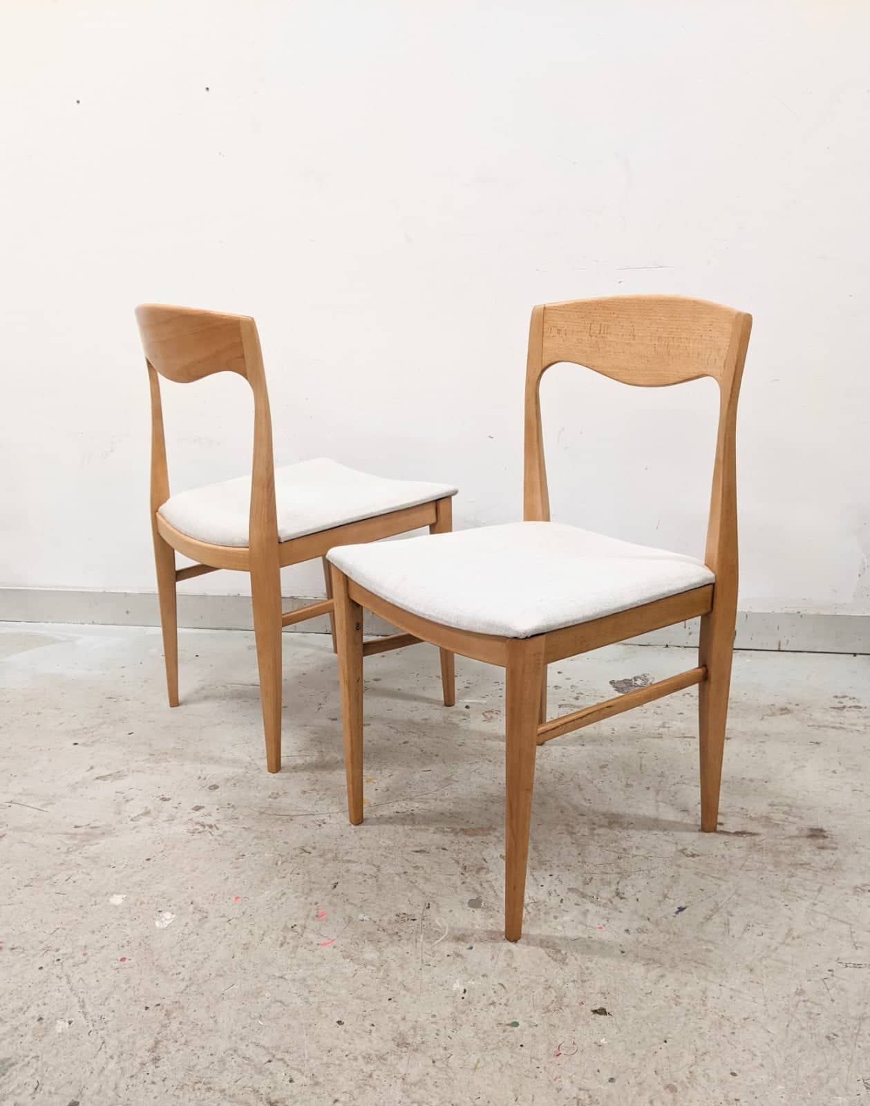Set of 4 Scandinavian chairs